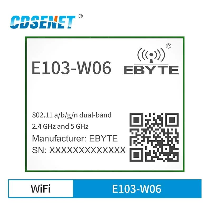 CC3235     Ʈ, 2.4GHz, 5.8GHz, 18dBm, CDSENET E103-W06, TCP/UDP Ʈù, ù ۽ű, RF Ĩ